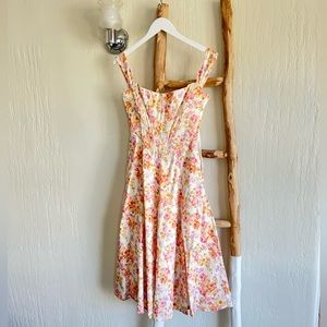 House of CB Floral Corset Dress